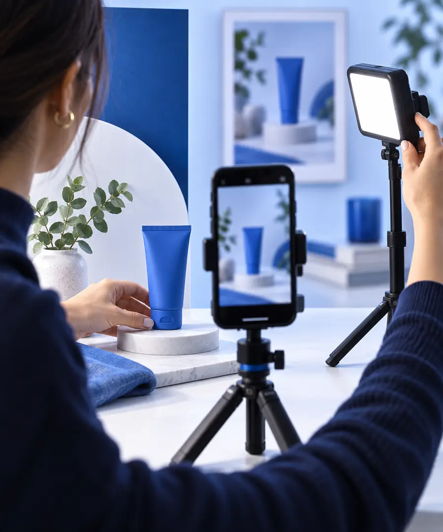 Refined creator-style product video with clearer framing and a stronger product focus
